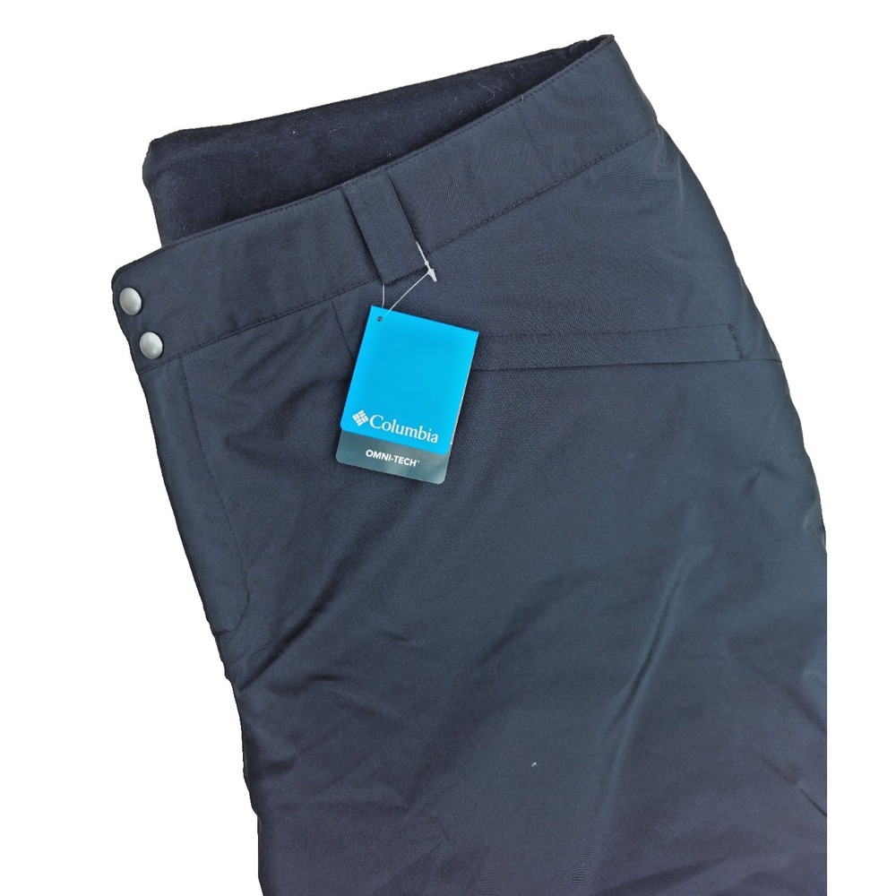 Columbia Wildside Pant Women's 3X Omni-Tech Ski Snow Insulated Black NWT - Picture 3 of 12